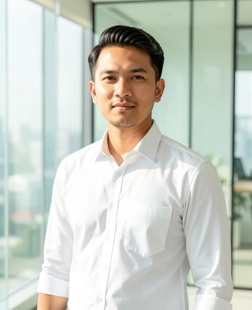 Professional man benefiting from daily nutritional support